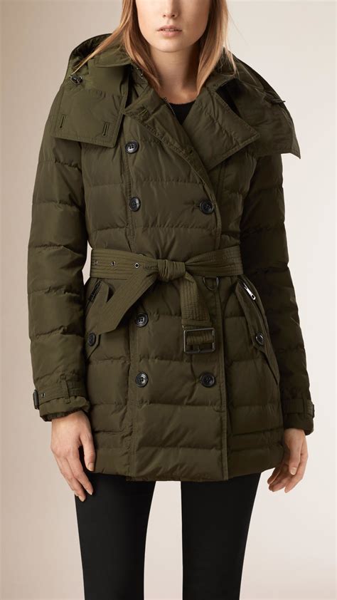 burberry detachable hooded down filled puffer coat|burberry puffer coat flannels.